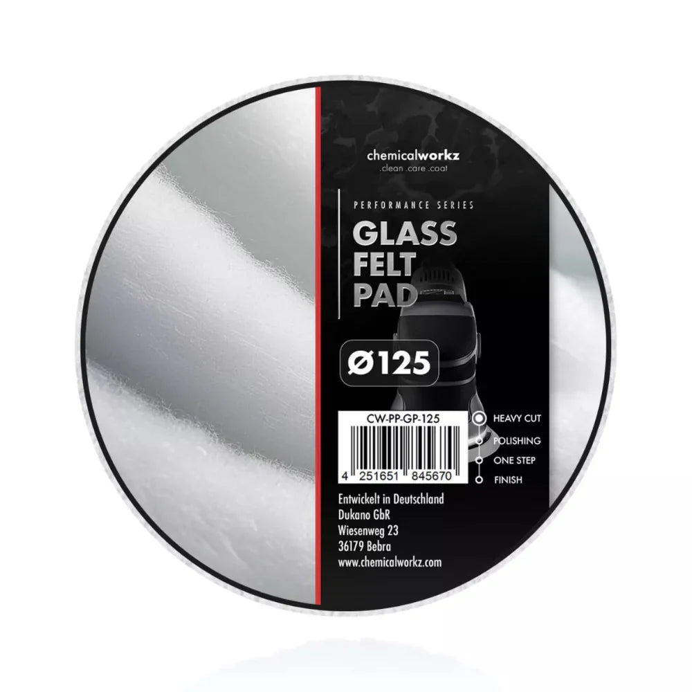 ChemicalWorkz® Glass Felt Performance Pad | Glaspolijstpad