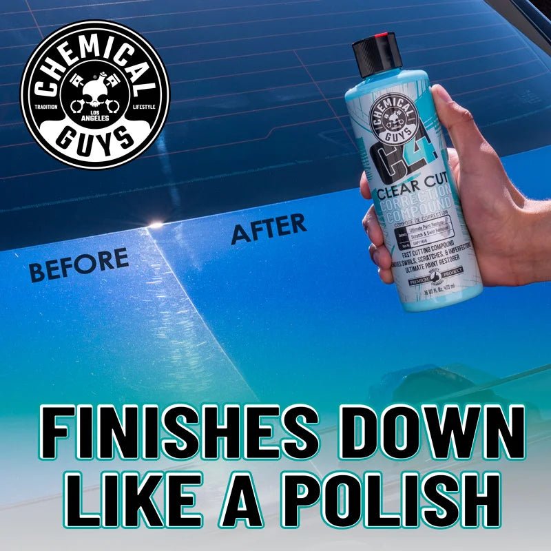 Chemical Guys C4 Clear Cut Correction Compound - De Detailshop