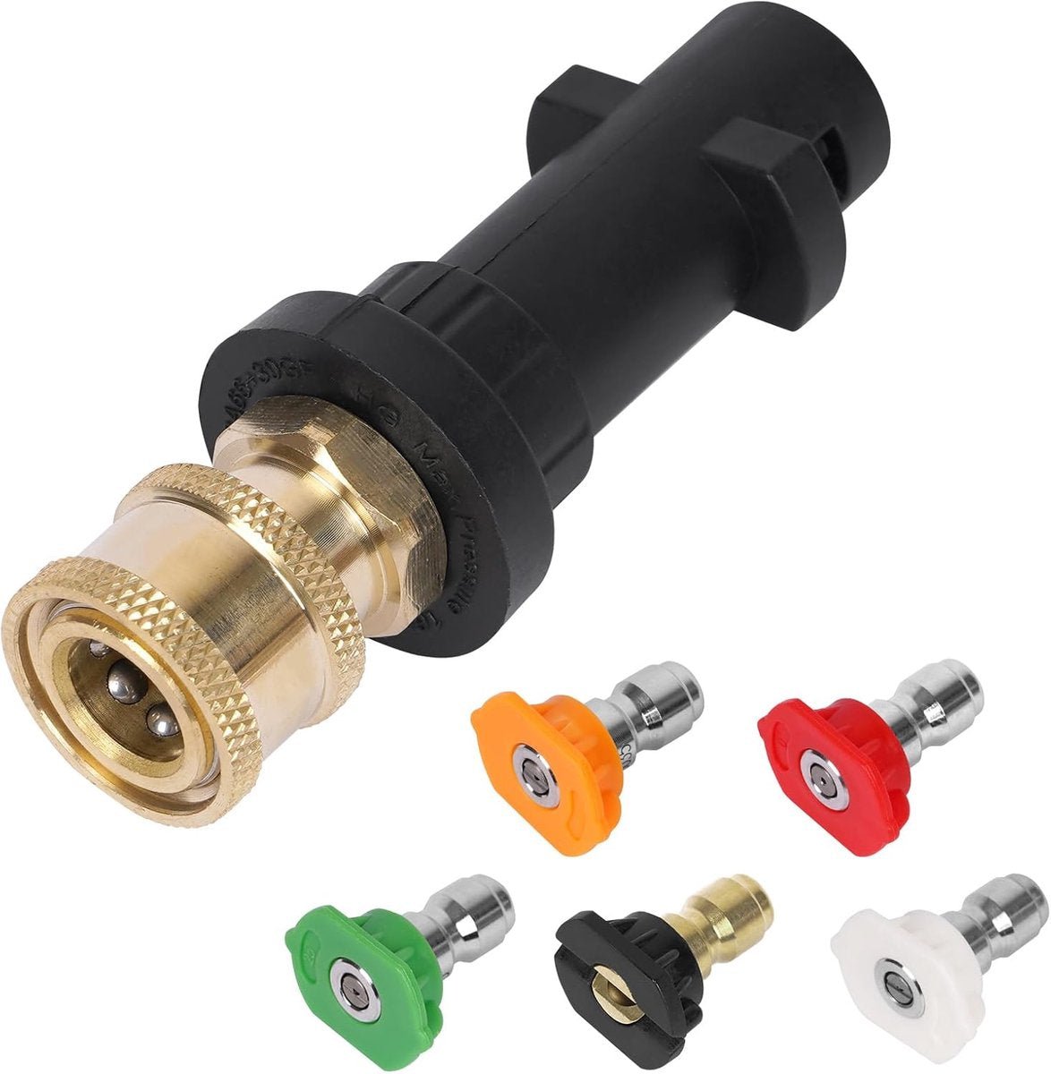 Karcher Quick Release met Nozzles - De Detailshop