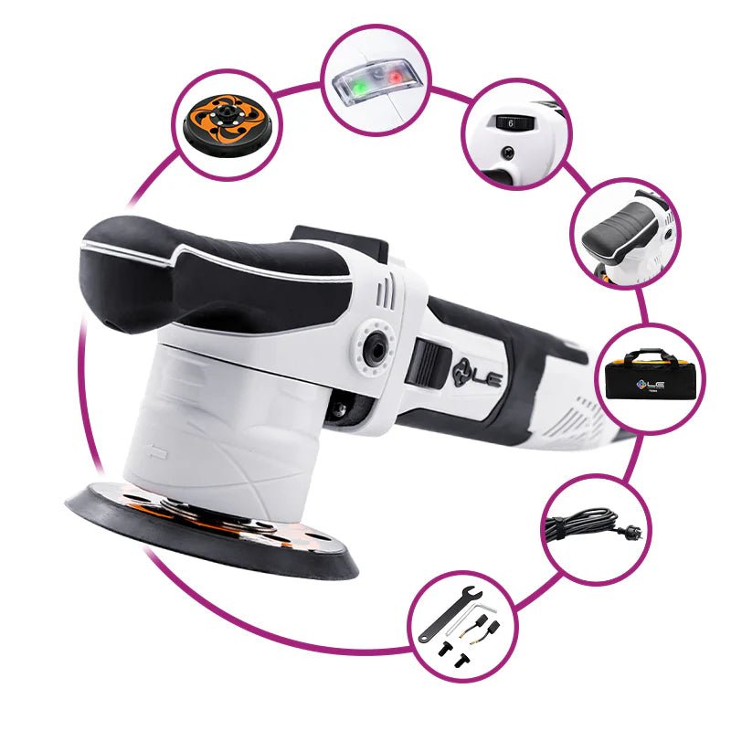 Liquid Elements T2000 V4 polijstmachine met koffer en accessoires