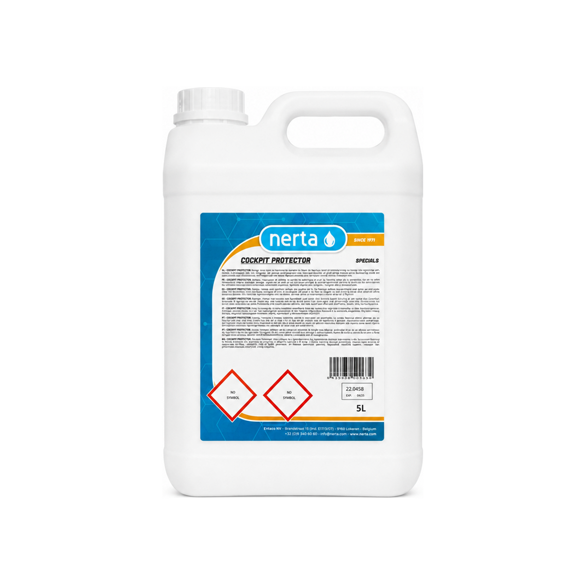 Nerta Cockpit Protector | Kunststofffpflege Innenraum 5 Liter 5L