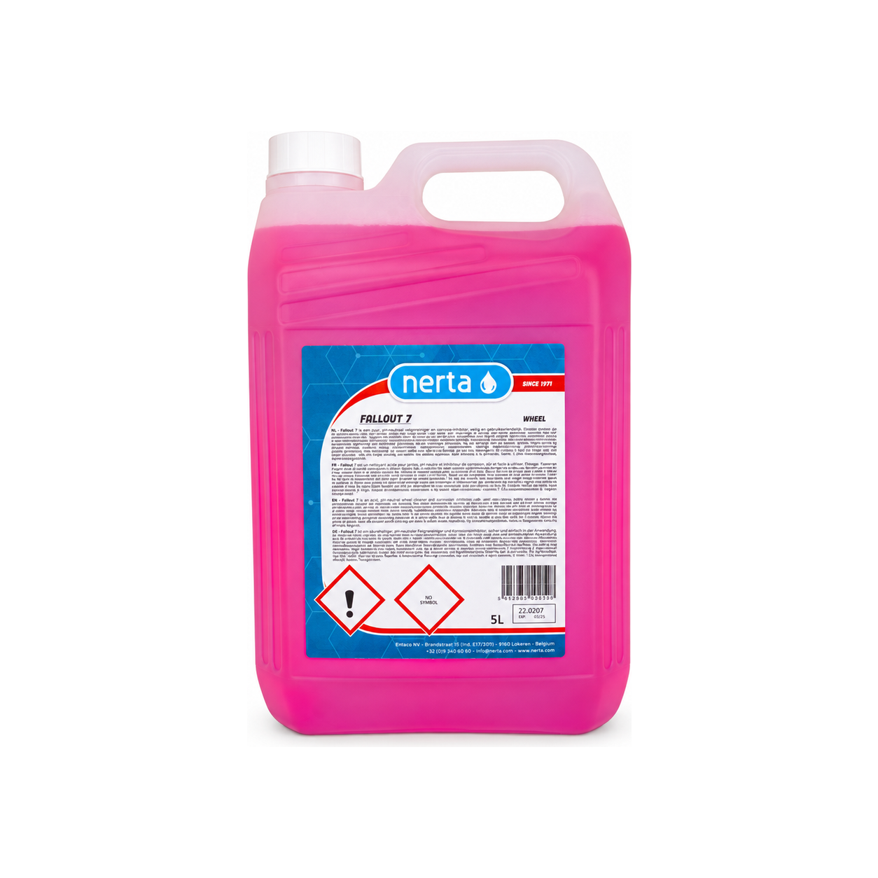 Nerta Fallout 7 | pH-neutraler Flugrostentferner 5 Liter 5L