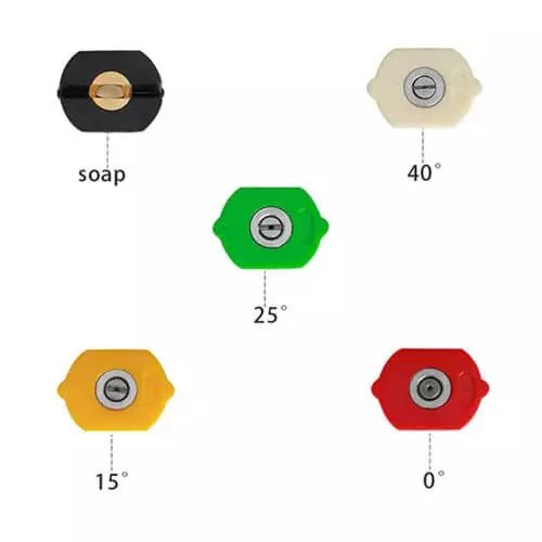 Quick Release Nozzle Kit 5pcs - De Detailshop