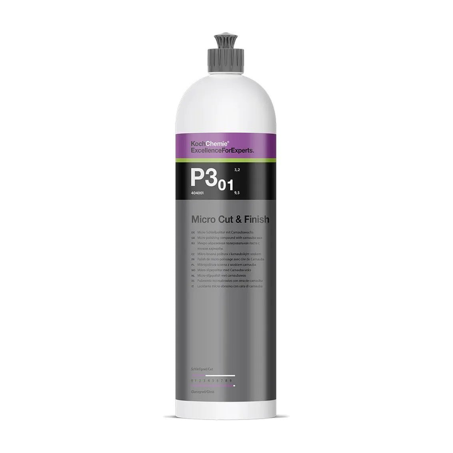 Koch-Chemie Micro Cut & Finish P3.01 | Finish-Politur mit Versiegelung