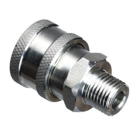 1/4 Zoll Quick Connect Stecker aus Edelstahl für MTM Hydro - De Detailshop