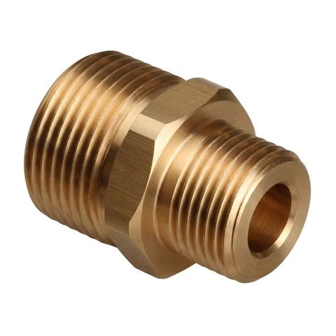 3/8 inch naar M22 mannelijk messing connector - De Detailshop