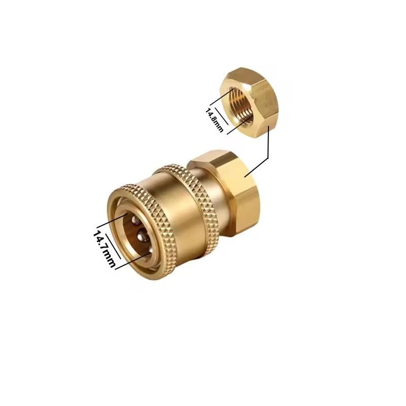 3/8 (M) auf 14.8 mm (M) Adapter - De Detailshop