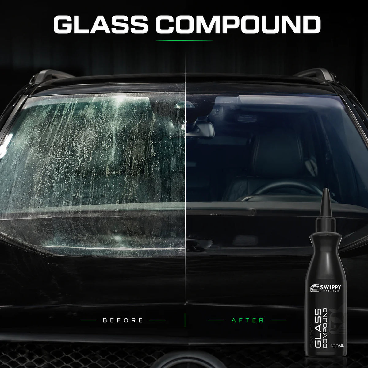 Swippy Glass Compound 120ml detailafbeelding 4