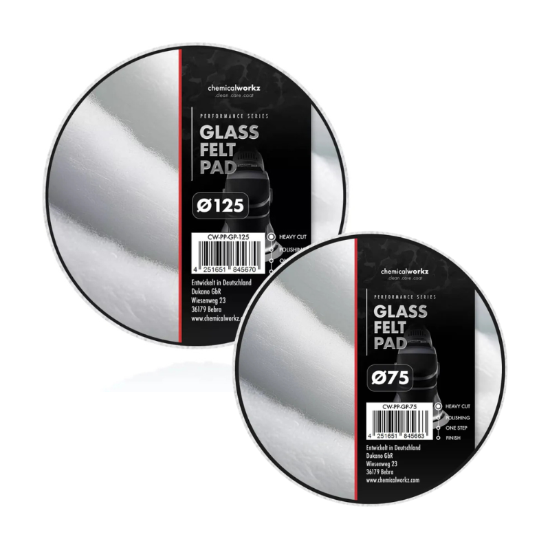 ChemicalWorkz® Glass Felt Performance Pad | Glaspolierpad