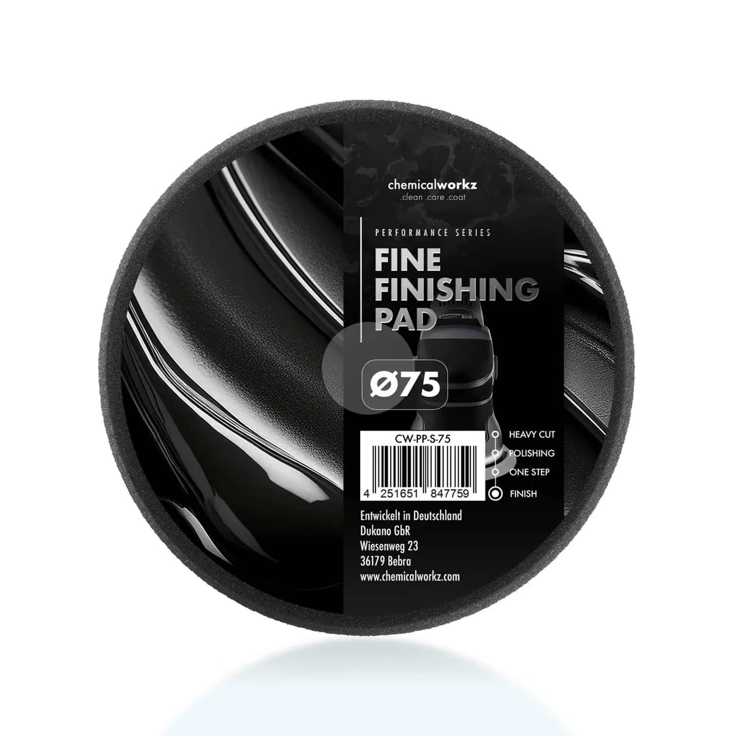 ChemicalWorkz® Fine Finishing Performance Pad