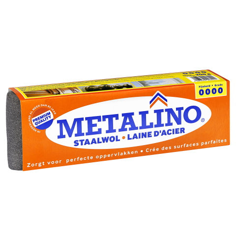 Metalino 0000 superfijne staalwol 200 gram für auto detailing
