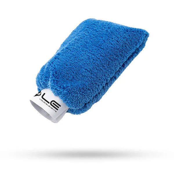 Liquid Elements MONSTER MITT 1800GSM plush chenille microvezel washandschoen voor krasvrij auto wassen
