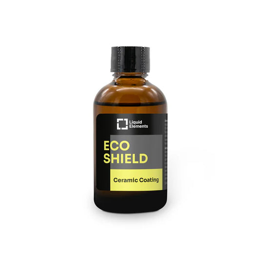 Liquid Elements ECO SHIELD keramische coating voor lak glas folie metaal en kunststof met waterafstotende bescherming

