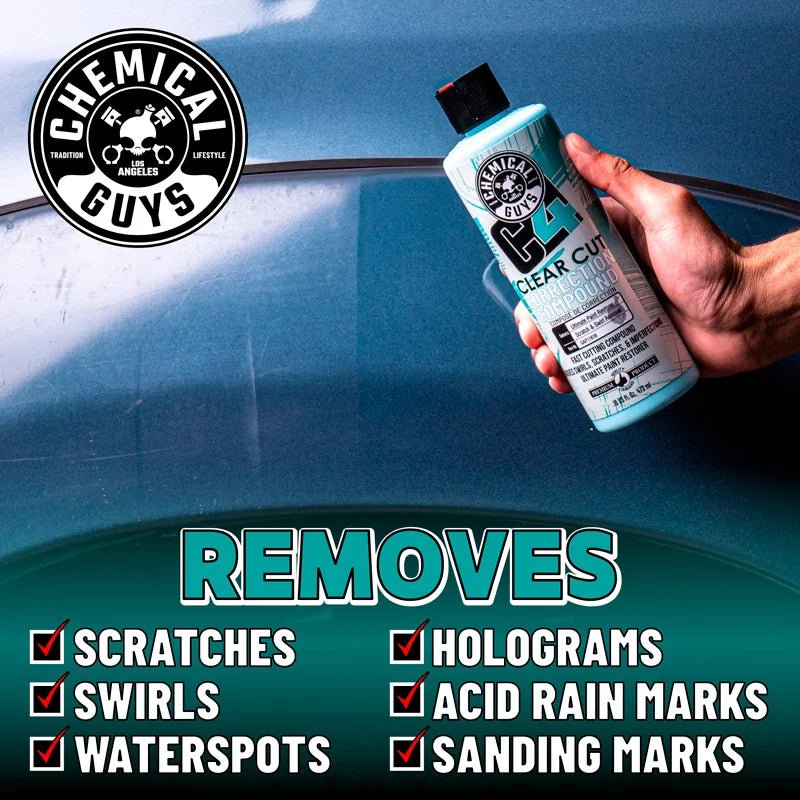Chemical Guys C4 Clear Cut Correction Compound - De Detailshop