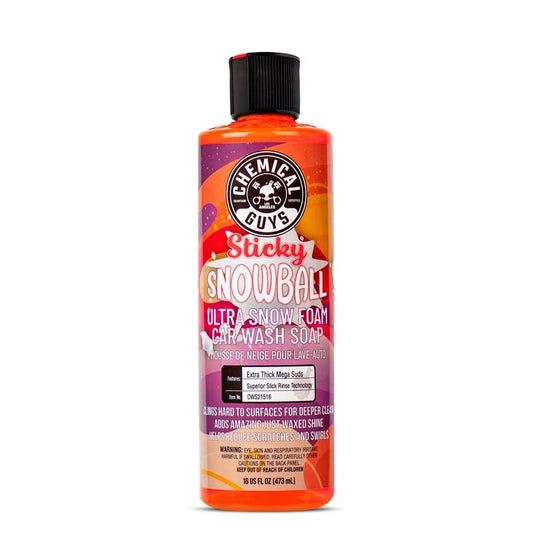 Chemical Guys Sticky Snowball Snow Foam Auto Wash - De Detailshop