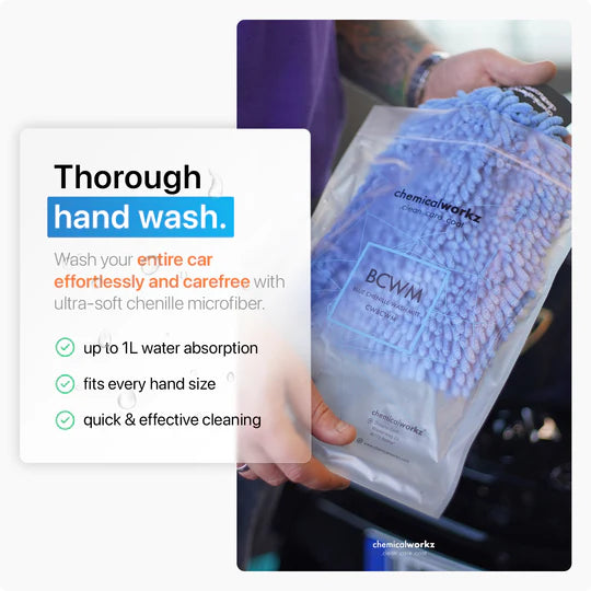 ChemicalWorkz® Mikrofaser-Waschhandschuh