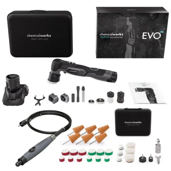 ChemicalWorkz® EVO Mini Poliersystem-Kit mit Tragetasche