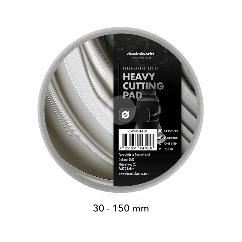ChemicalWorkz® Heavy Cutting Polierpad Grau - __SHauf__