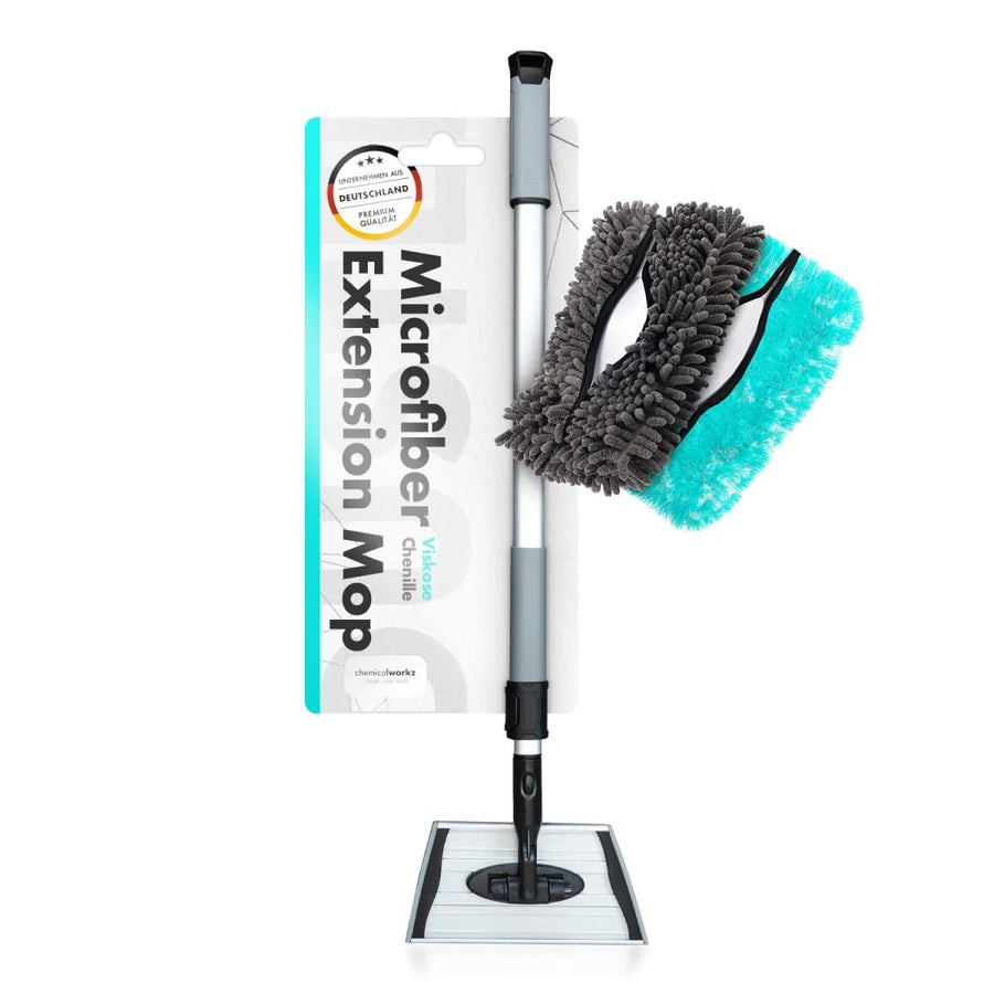 ChemicalWorkz® Microfiber Extension Mop | Mikrofaser-Teleskopmopp