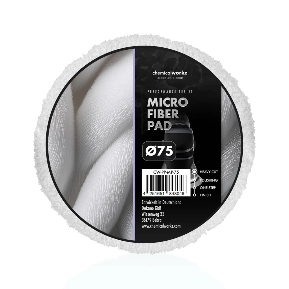ChemicalWorkz® Mikrofaser-Polierpad - De Detailshop