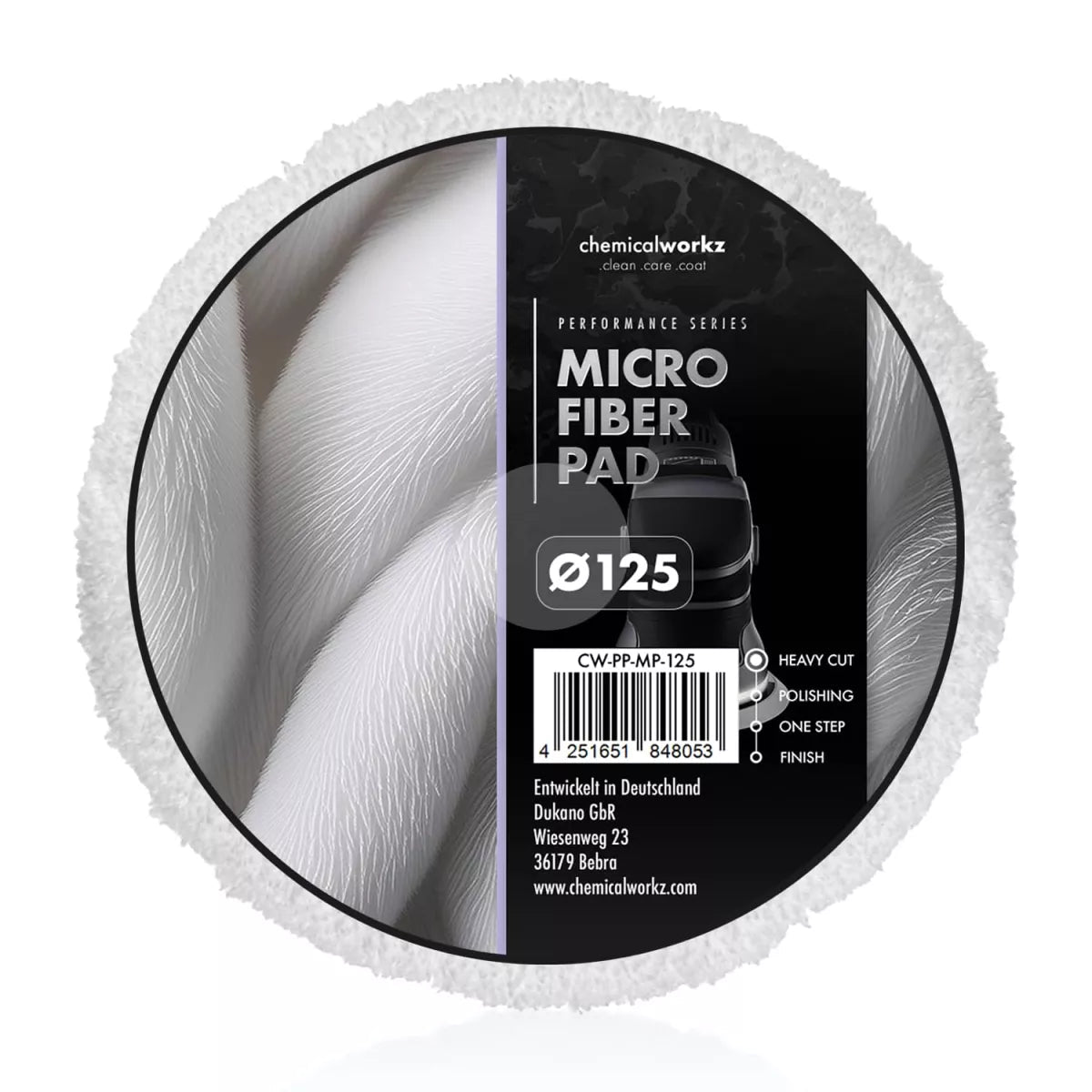 ChemicalWorkz® Mikrofaser-Polierpad - De Detailshop