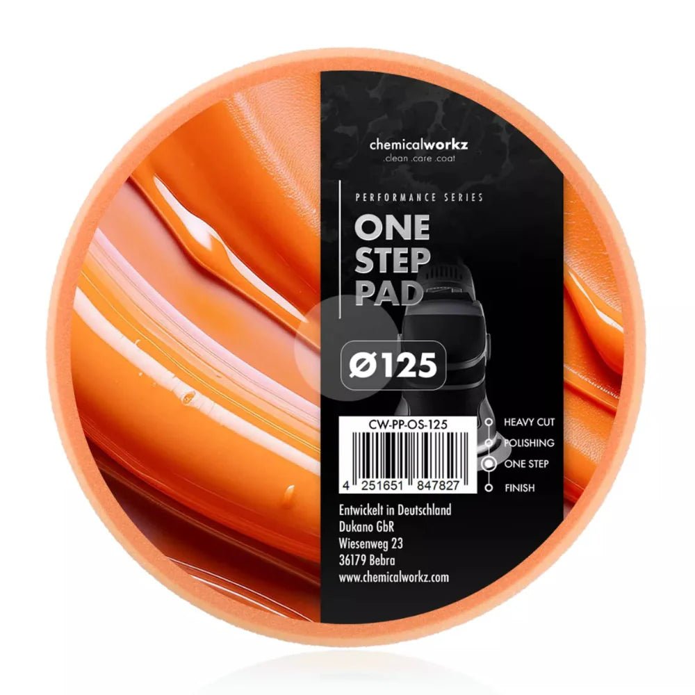 ChemicalWorkz® One-Step-Polierpad Orange - __SHauf__