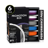 ChemicalWorkz Performance Pads Promotion Box 6-delig 75 mm