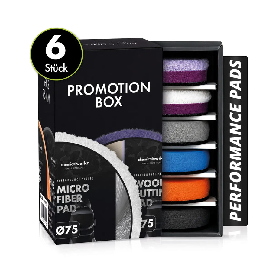 ChemicalWorkz Performance Pads Promotion Box | 6-delig