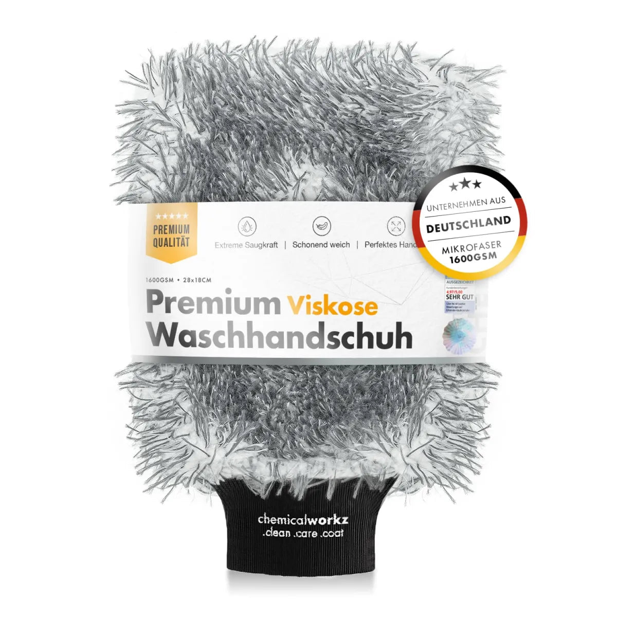 ChemicalWorkz® Viscose Wash Mitt | Waschhandschuh - De Detailshop