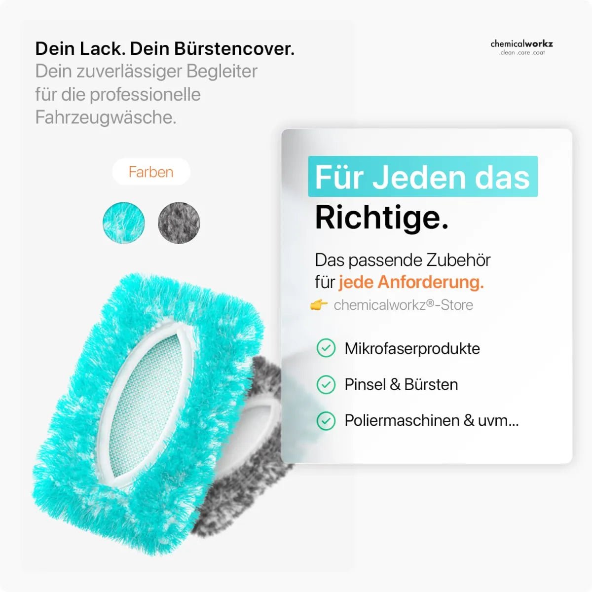 ChemicalWorkz® Wash Brush Cover V2 | Waschbürstundbezug - __SHauf__