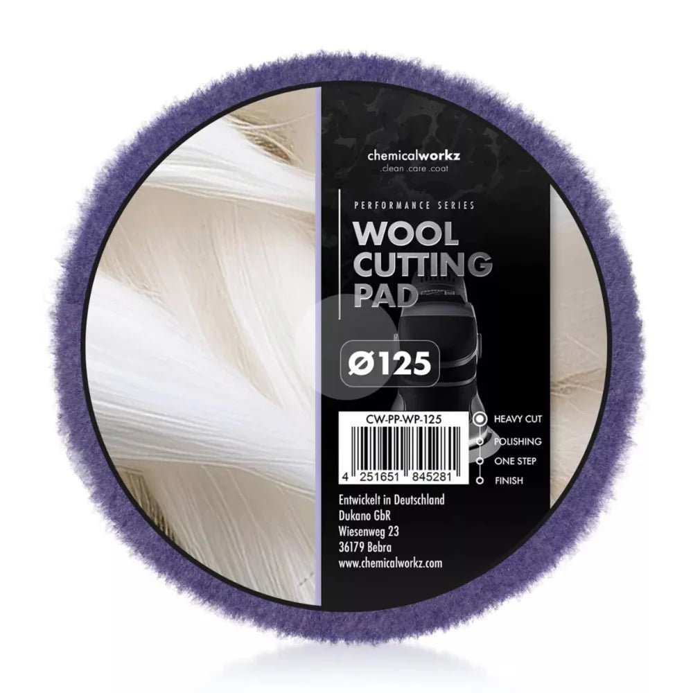ChemicalWorkz® Wool Cutting Pad | Woll-Polierpad - De Detailshop
