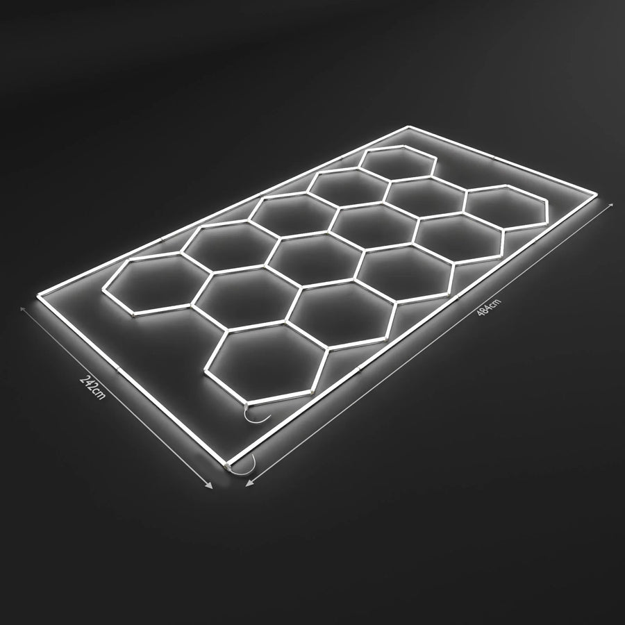 De Detailshop Hexagon LED-Deckenbeleuchtung