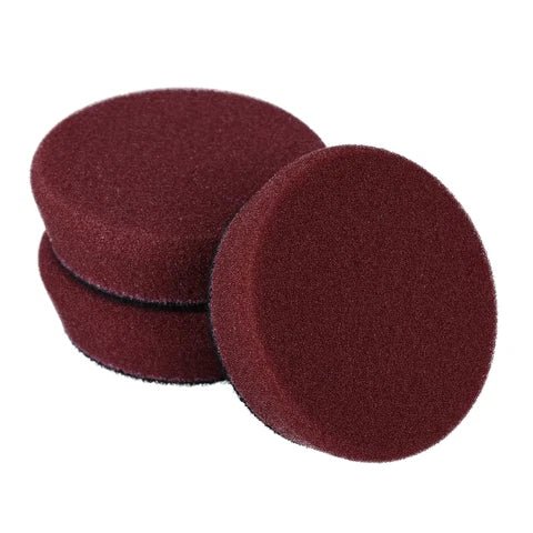 Detail Passion Therminator Medium-Cut-Polierpads Maroon | 50 mm, 3er-Pack