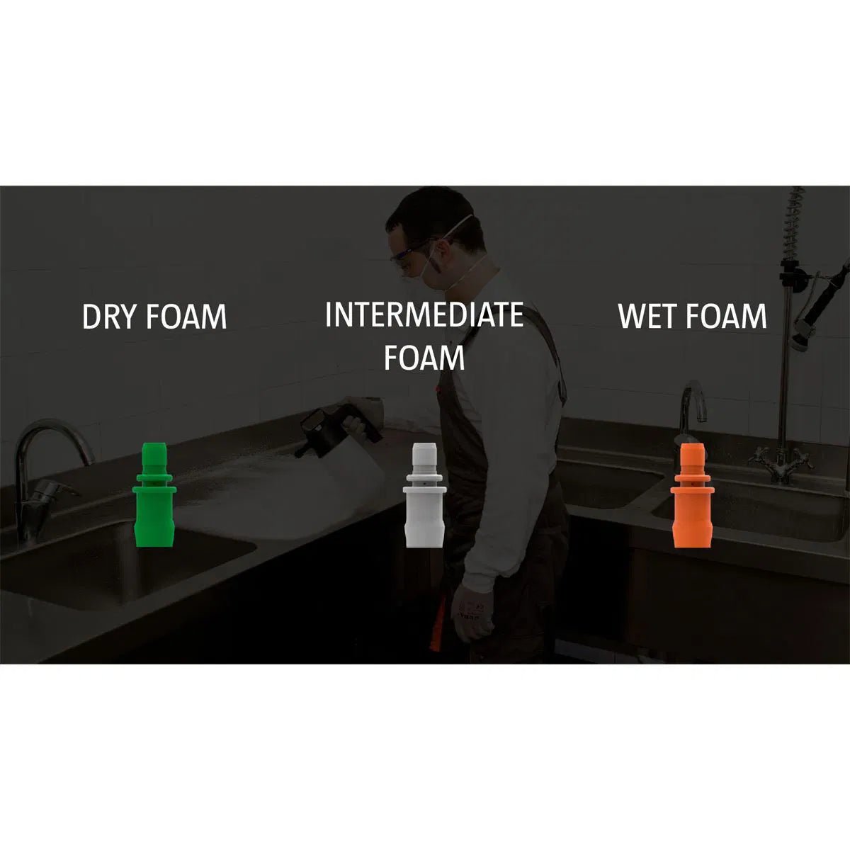 IK FOAM Pro 2 schuimsproeier met instelbare schuimdichtheid