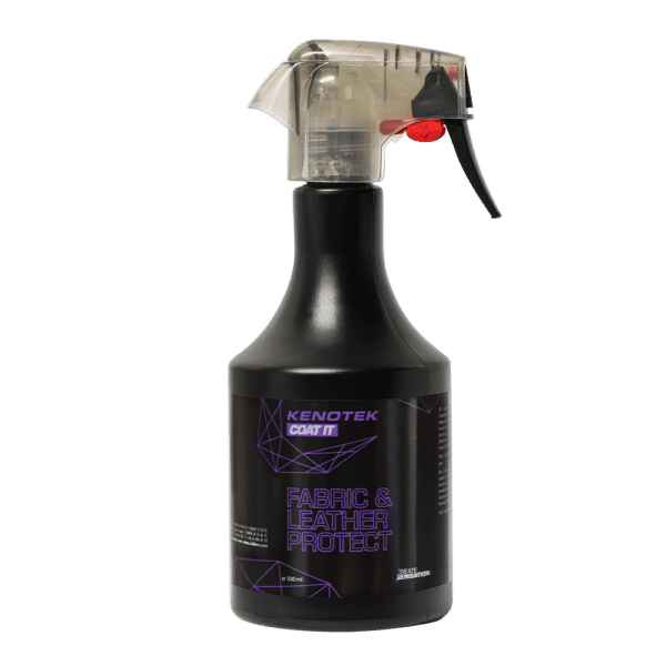 Kenotek Coat It Fabric Leather Protect in zwarte sprayflacon