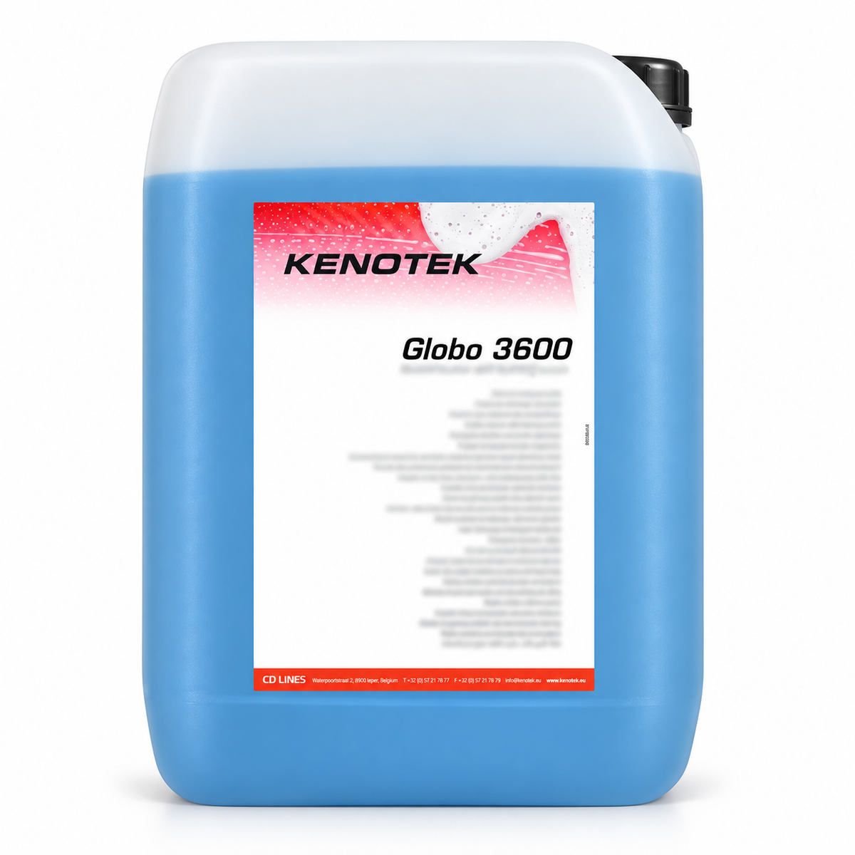 Kenotek Globo 3600 20L alkalische voorreiniger jerrycan