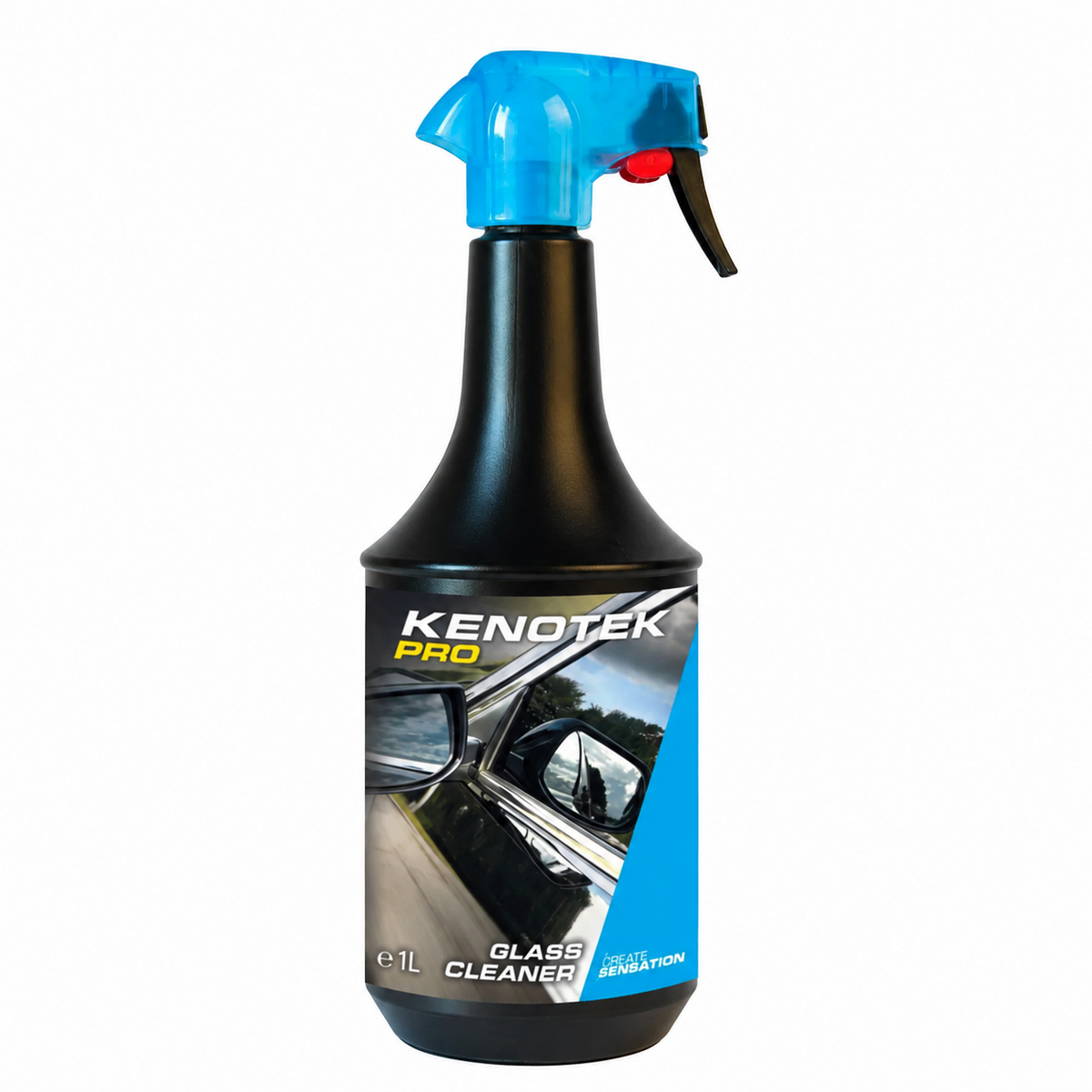 Kenotek Pro Glass Cleaner 1L streeploze glasreiniger