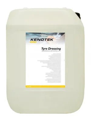 Kenotek Pro Tyre and Plastic Gloss in zwarte productfles