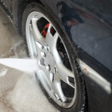 Gereinigde autovelg na gebruik van Kenotek Pro Wheel Cleaner Ultra