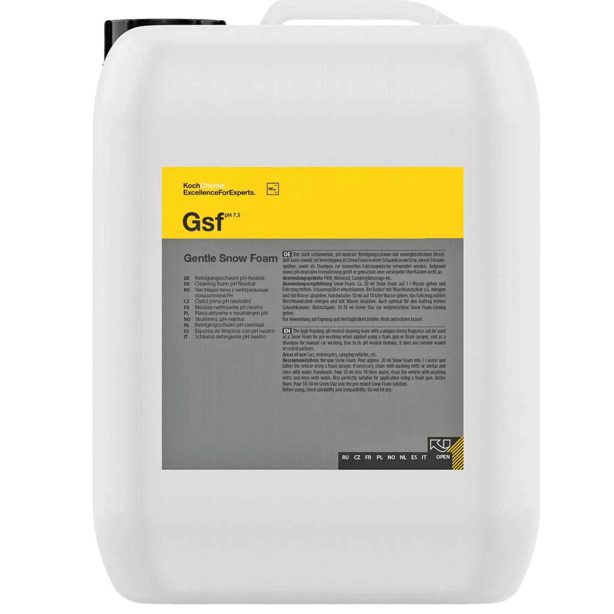 Aanvullende productweergave van Koch Chemie Gentle Snow Foam GSF