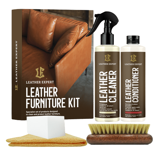 Leather Expert verzorgingsset für Leder- meubels