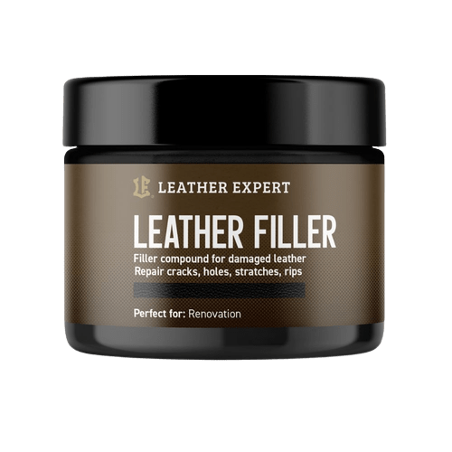 Leather Expert Leather Filler | Leder-Reparaturspachtel 50 ml für lederreparatie