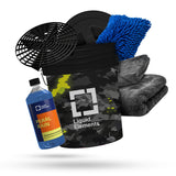 Liquid Elemundts autowas-set mit Camo wasemmer Advonced Plus
