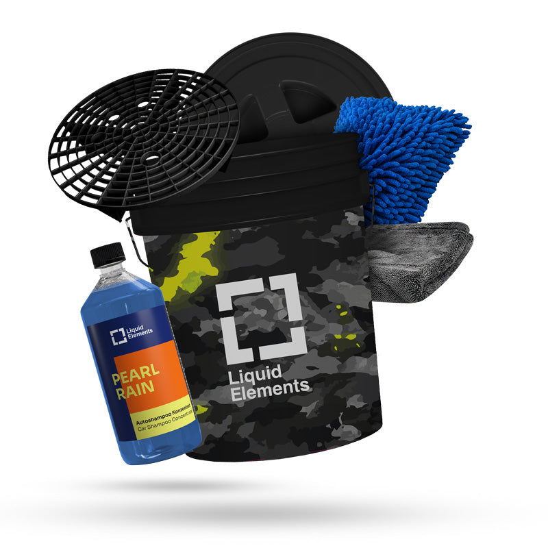 Liquid Elemundts autowas-set mit Camo wasemmer Advonced