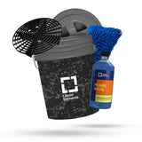 Liquid Elemundts autowas-set mit Forged Carbon wasemmer Basic