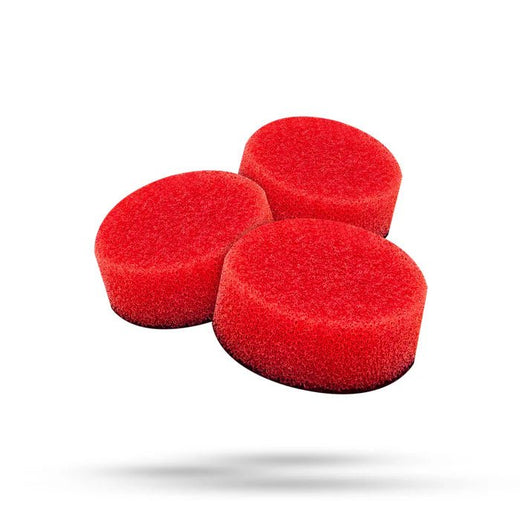 Liquid Elements Pad Boy V2 Rot | Cutting-Polierpads 40 mm, 3er-Pack