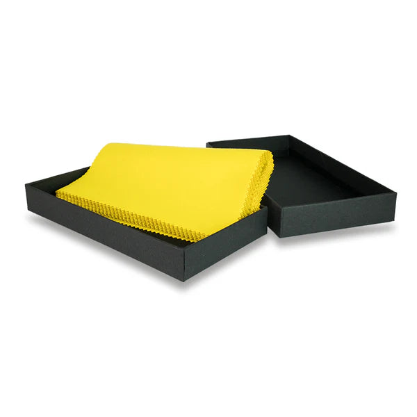 Detail van het zachte oppervlak van de Liquid Elements Scatter applicator pad