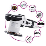 Liquid Elemundts T2000 V4 Poliermaschine mit koffer und accessoires