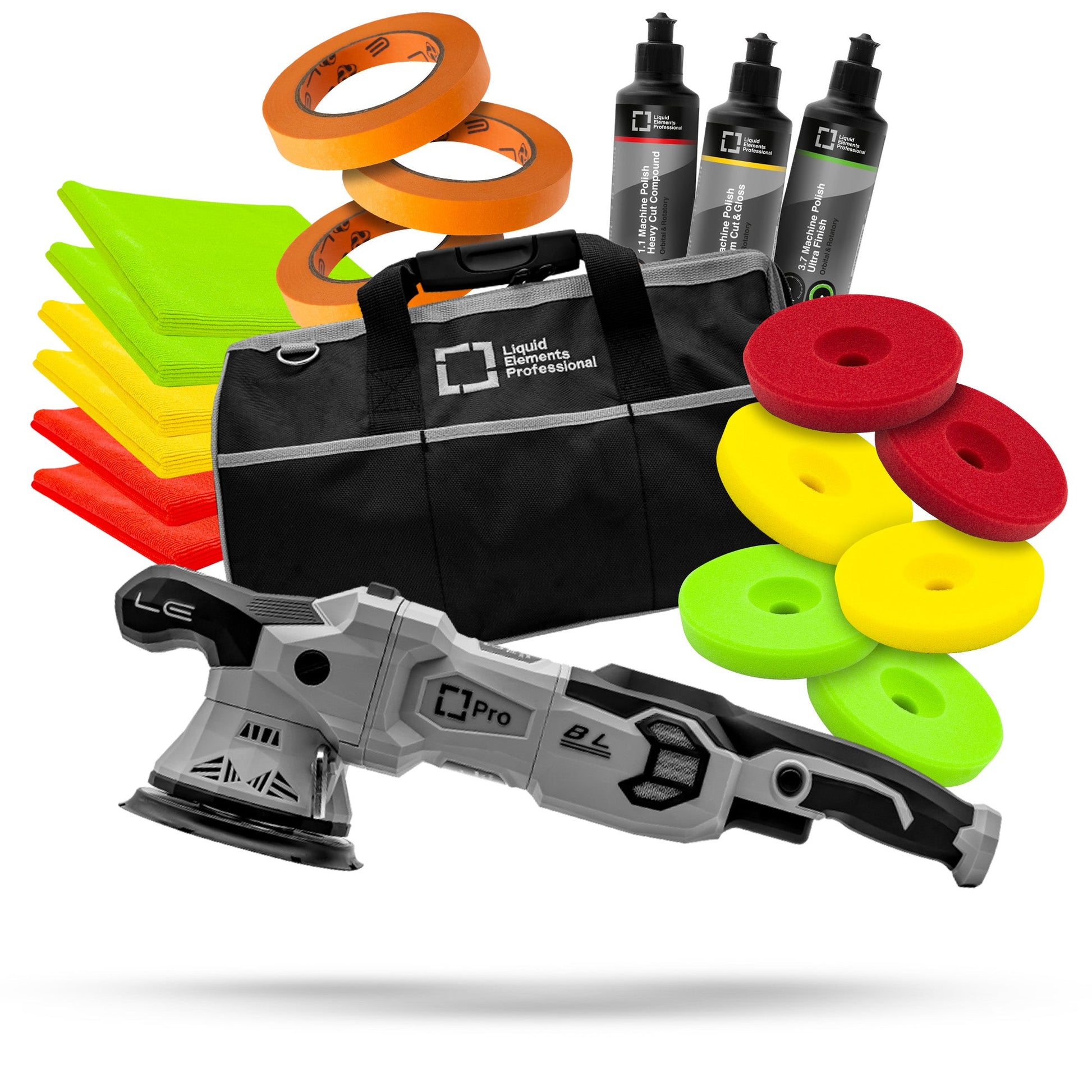 Liquid Elements T4500 Pro Polijstset Multi Step
