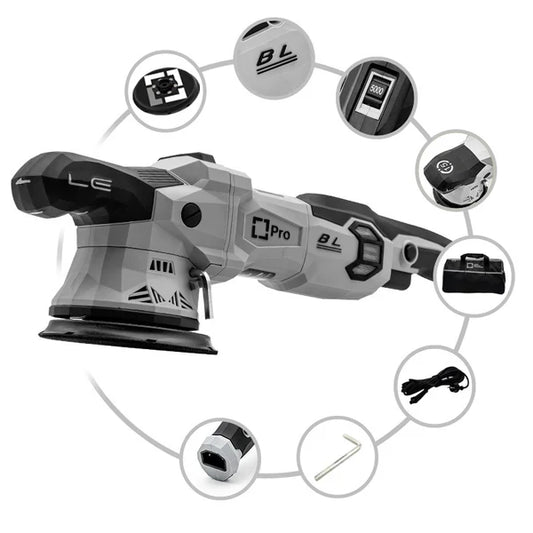 Liquid Elemundts T4500 Pro Exzundterpoliermaschine mit kundmerkund und accessoires